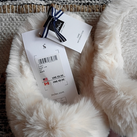 Joules Cat in Glasses Luxe Scuff Slippers (For Women) - Picture 5 of 6